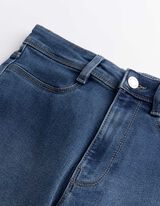 Dž&iacute;ny - Velmi přil&eacute;hav&yacute; střih Skinny Fit - Modra
