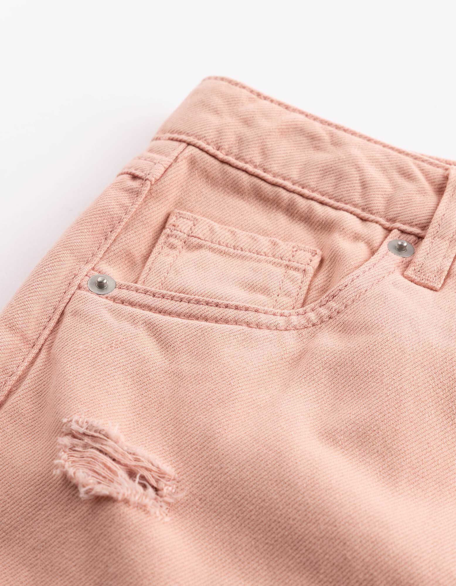 Hose - Used-Look - Pink