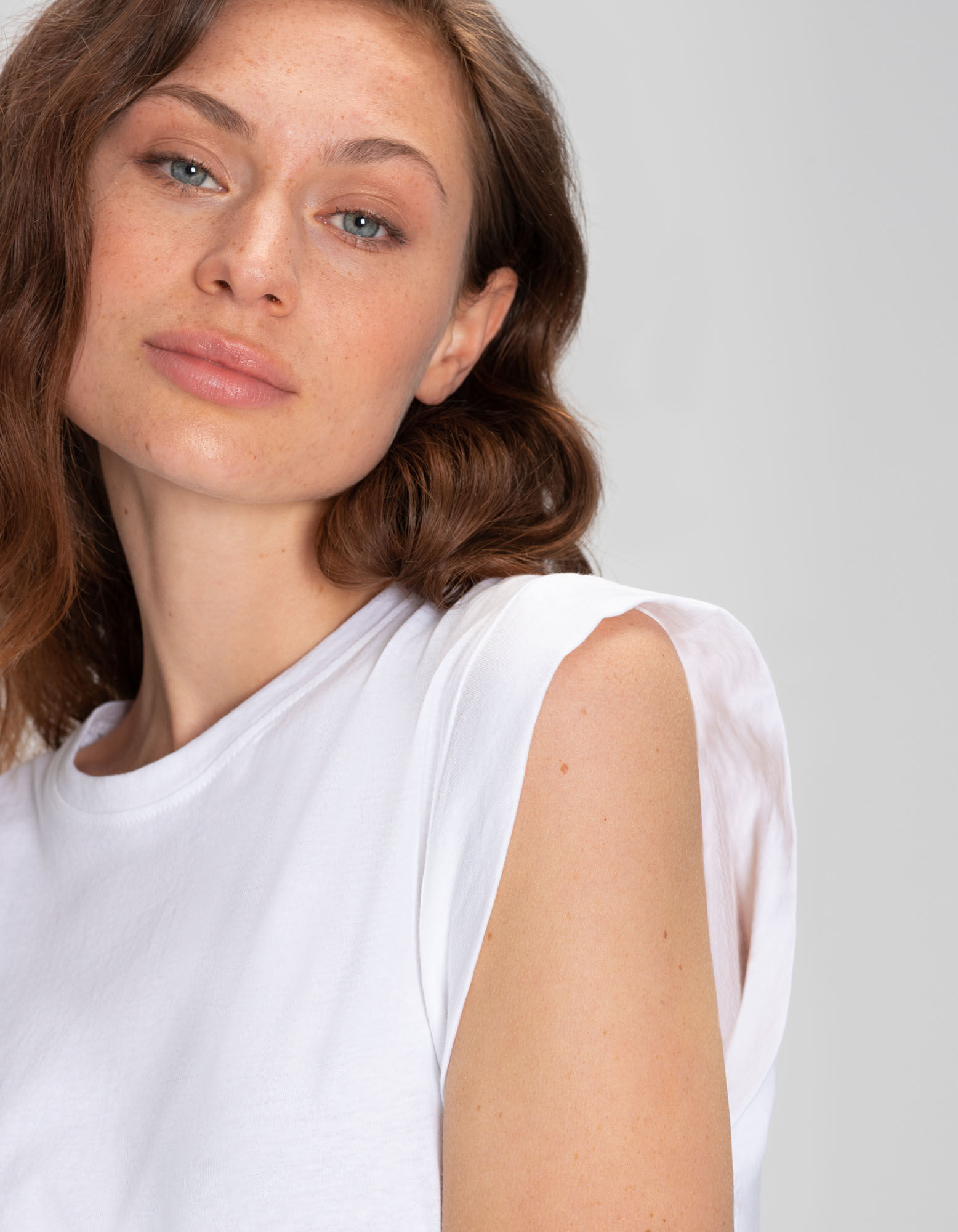 Shirt - Ronde hals - wit