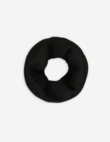 Eșarfă loop - Amestec viscoză - Negru