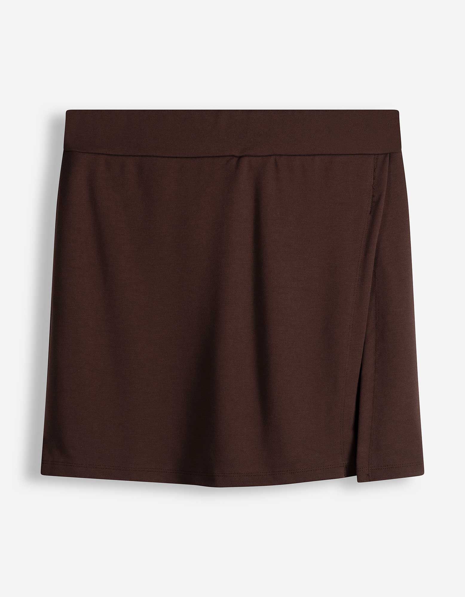 Skort - Viskose-Anteil - Dunkelbraun