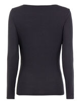 Damen Longsleeve mit Schn&uuml;rung