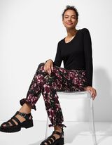 Hose - Balloon Fit - schwarz