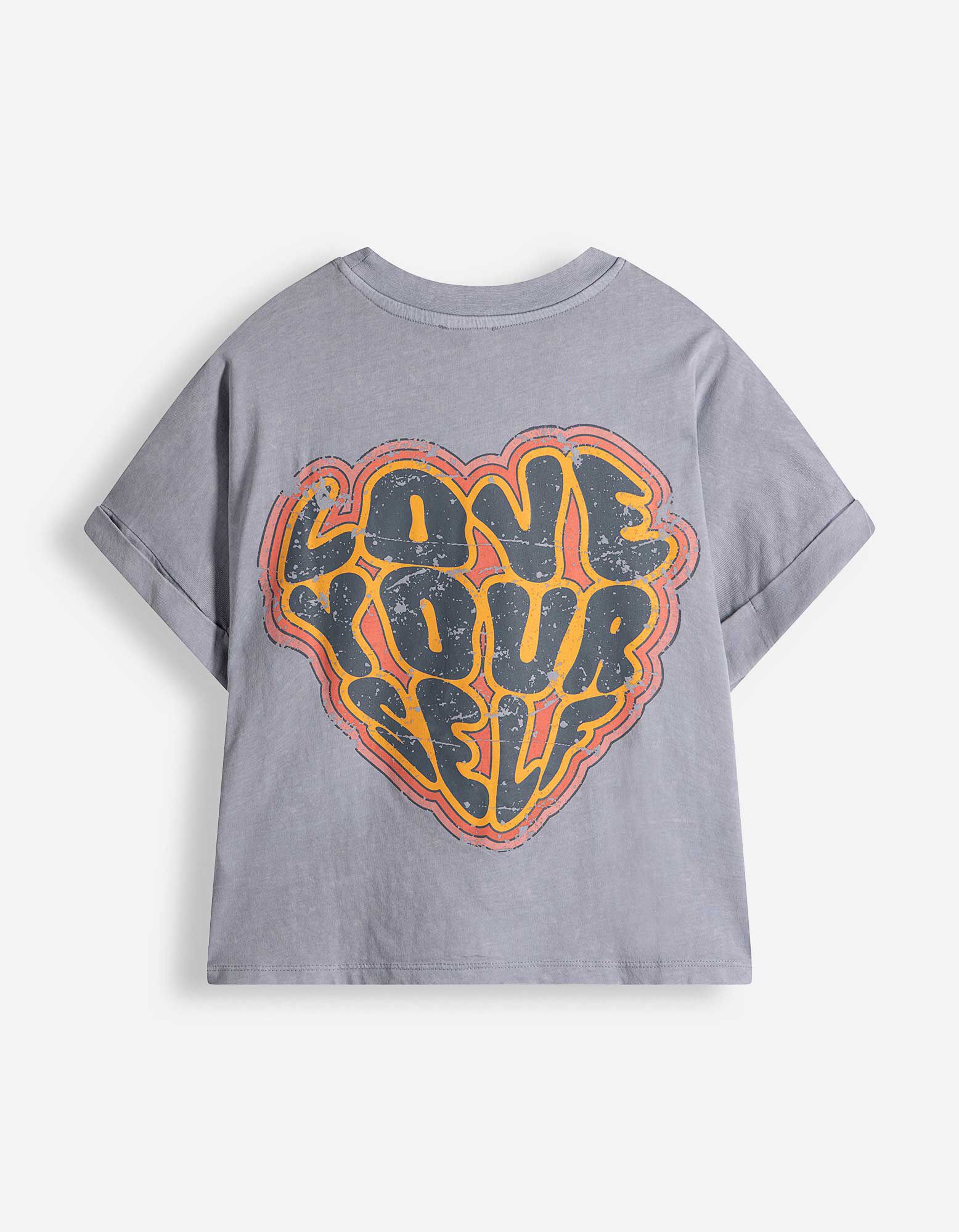 T-Shirt - Print - blau