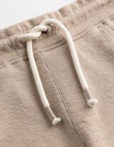 Short - Structure gaufr&eacute;e - beige