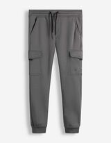 Set aus Sweatshirt und Hose - Color-Blocking - Off-White