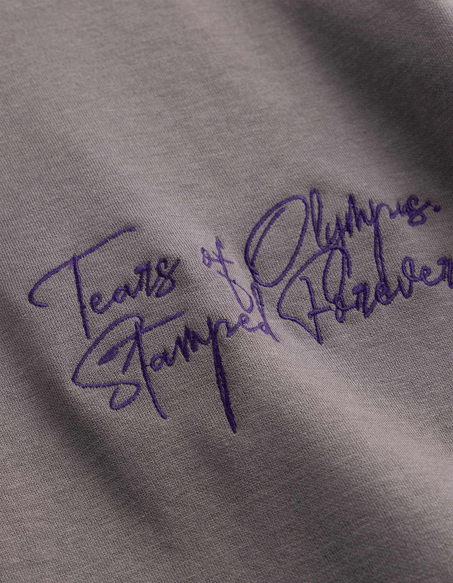 T-Shirt - R&uuml;ckenprint - dunkelgrau