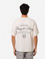 T-Shirt - R&uuml;ckenprint - wei&szlig;
