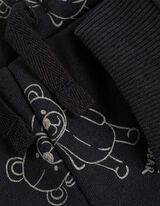 Súprava mikiny a nohavíc - Celoplošná potlač - tmavoseda