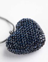 Kette - Herzförmig - bronzefarben