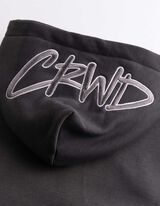 Hoodie - 3D-Applikation - Dunkelgrau