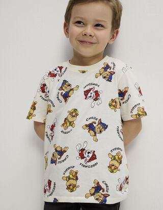 Shirt - Paw Patrol - wei&szlig;