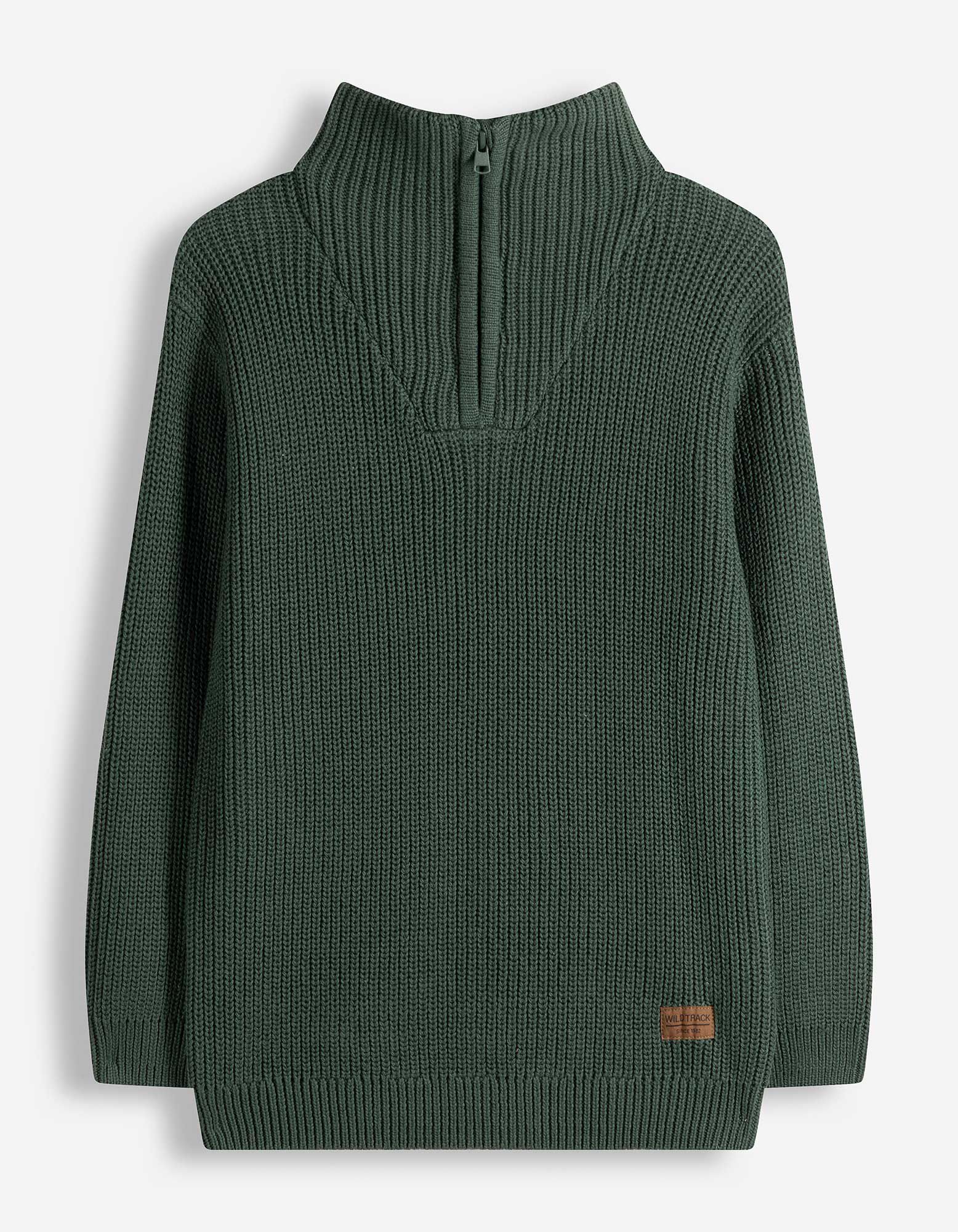 Pullover - Troyer - Dunkelgr&uuml;n