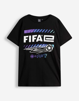 Tričko - Fifa E - cern&aacute;