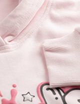 Sweatshirt - Frontprint - Rosa