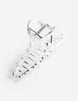 Haarklammer - silberfarben