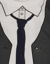 Mar&scaron;kinėliai ilgomis rankovėmis - Su paveikslėliais - baltas