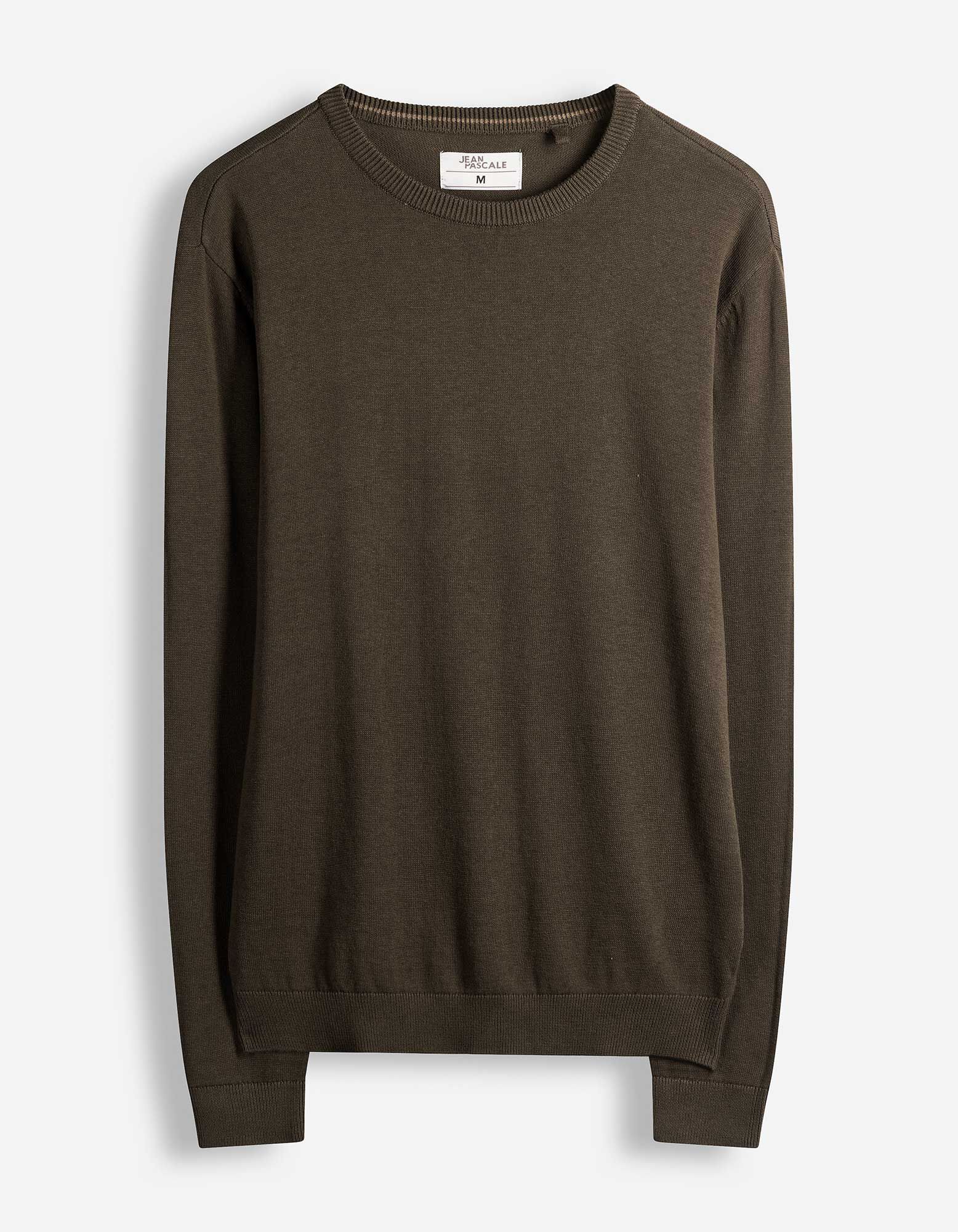 Pullover - Baumwolle - Schwarz