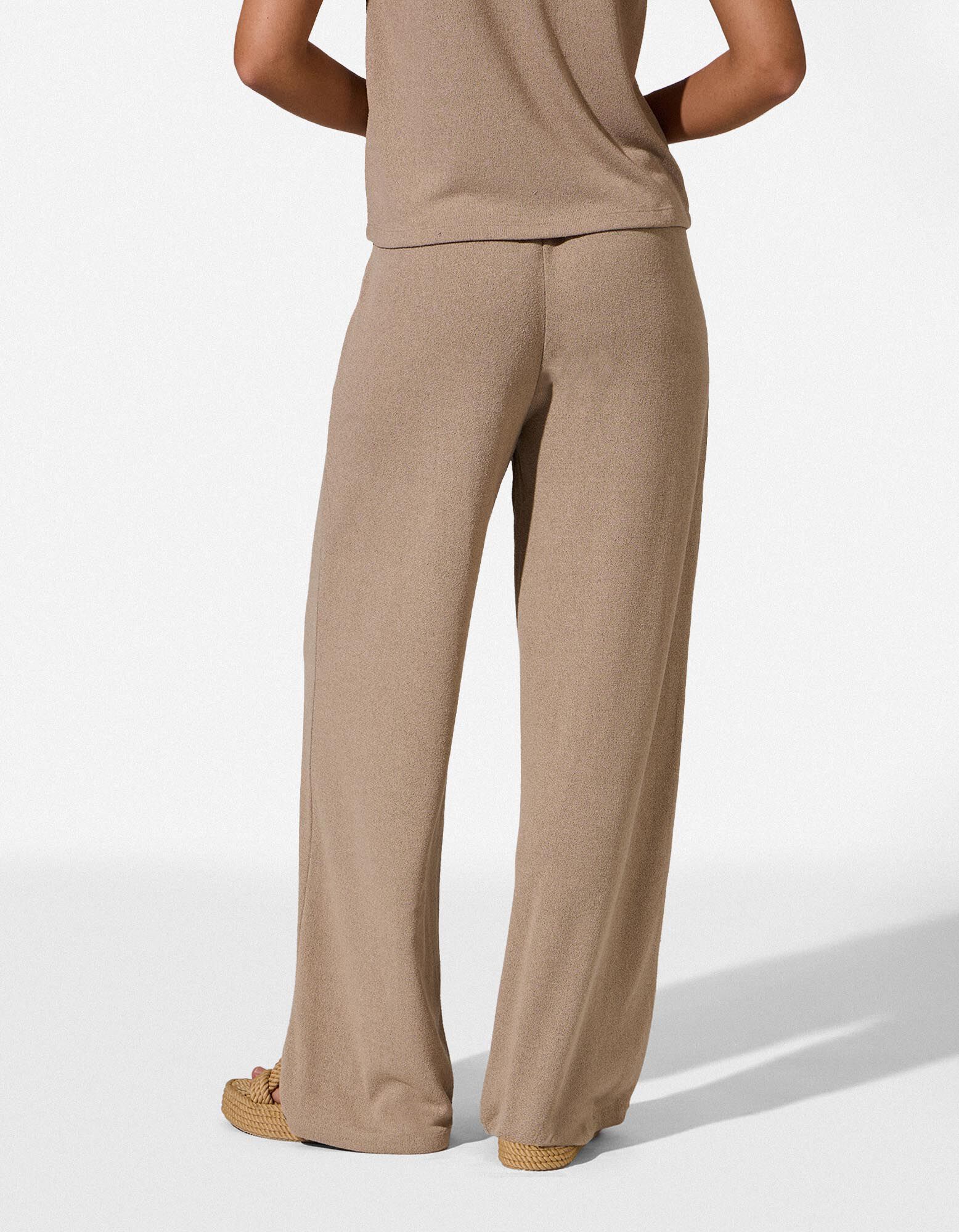 Hose - Viskose-Mix - Beige