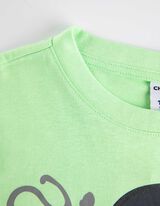 Tričko - Potlač - svetlozelena