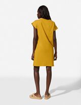 Kleid - gerade geschnitten - Orange