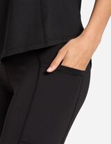Leggings - Soft-Touch - schwarz
