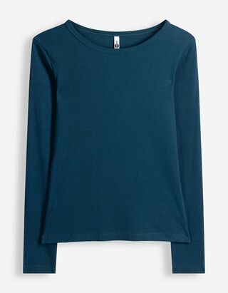 Langarmshirt - Dunkelblau
