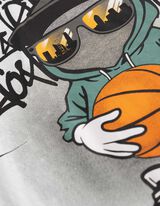 T&iacute;lko - Předn&iacute; tisk - Světle modr&aacute;