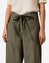 Broek - Geweven stof - groen