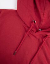Hoodie - Kangurutasche - dunkelrot