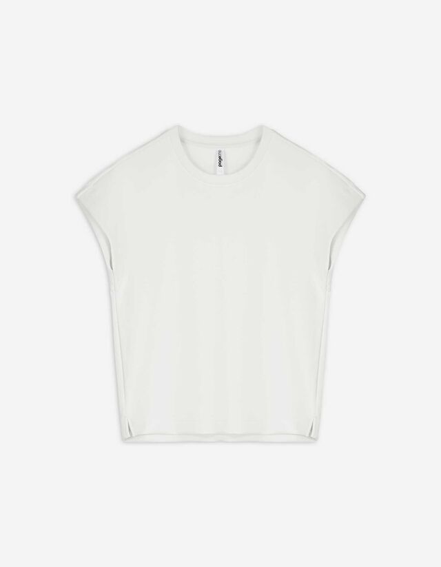 Tricou - Conținutul de modă - Alb