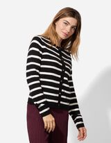 Cardigan - Knopfleiste - schwarz