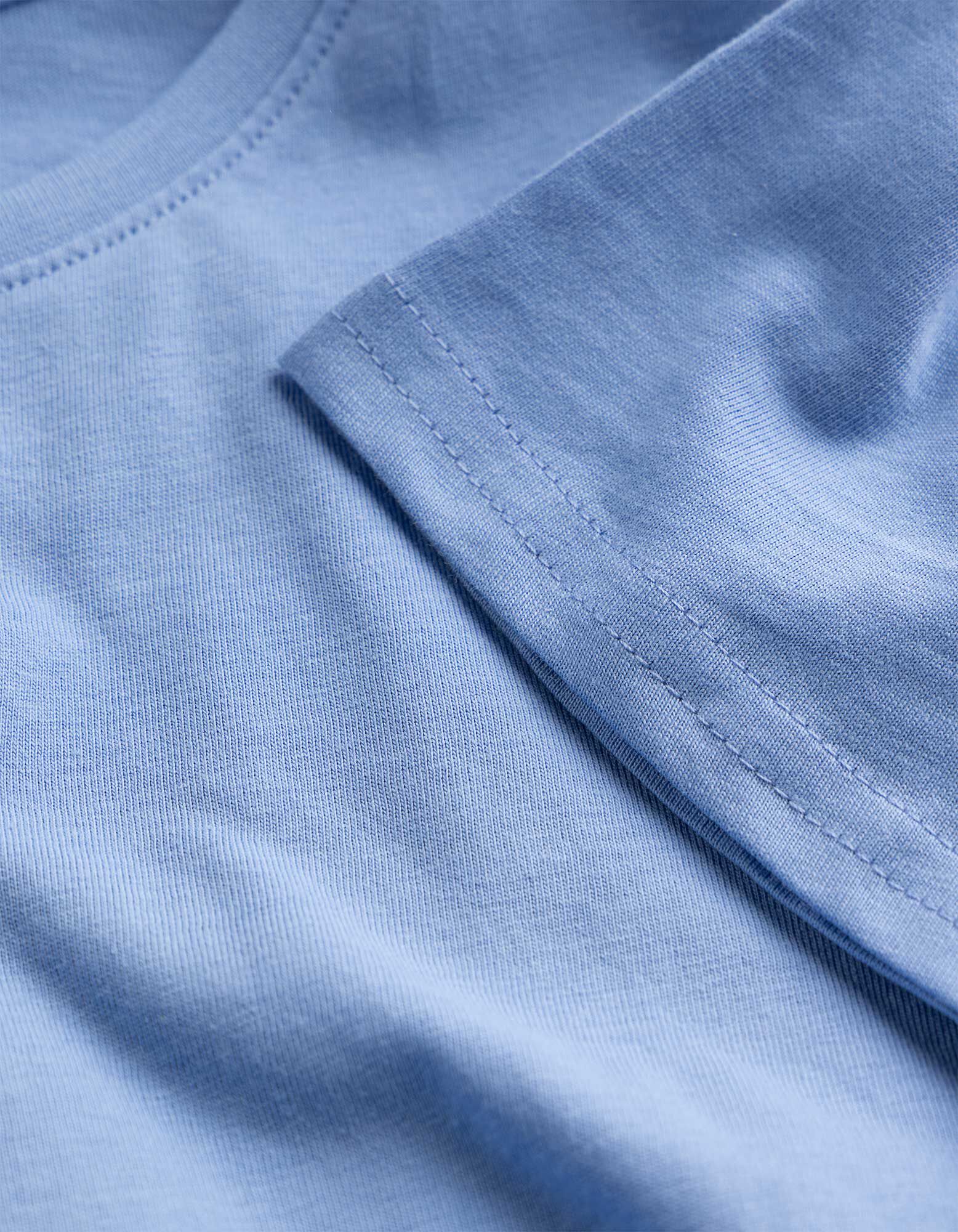 T-shirt - Basique - bleu clair