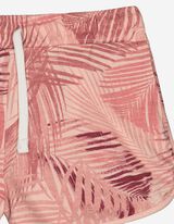 Kratke hlače - Cvetlični vzorec - roza