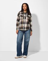 Hemd - Brusttasche - schwarz