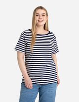 Marškinėliai - Siuvinėjimai - tamsiai melynas