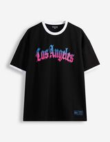 T-Shirt - Mesh - Schwarz