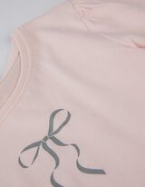 Pyžamový komplet sestávající z trička s dlouhým rukávem a kalhot  - Potisk - bronzova