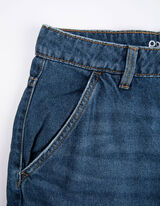 Džinsai - Tiesaus kirpimo - tamsiai melynas