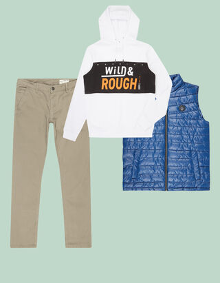 Der wild and rough Look