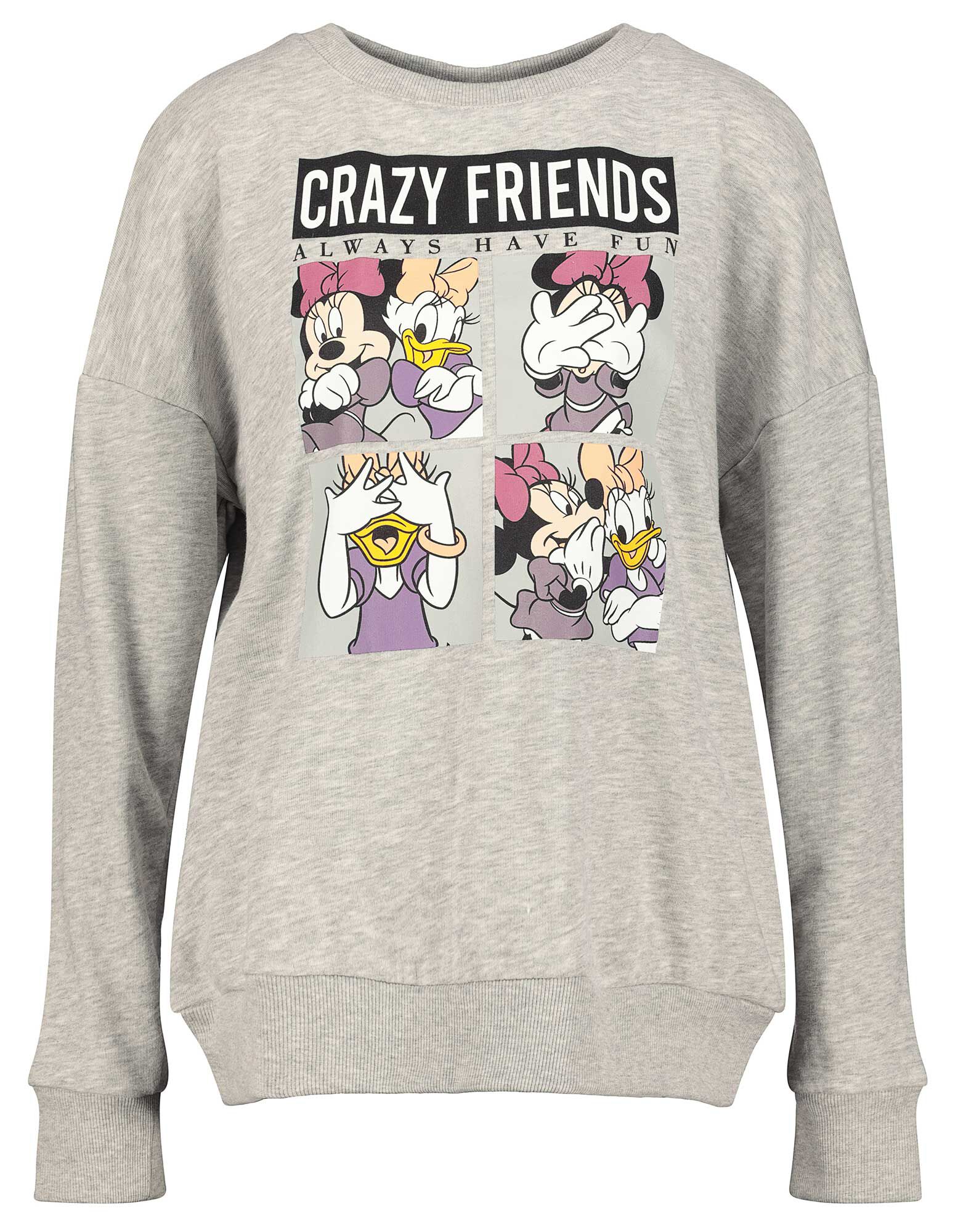Sweatshirts & Sweatjacken Damen Takko Fashion Damen Sweatshirt mit Mickey Mouse Print Takko Fashion