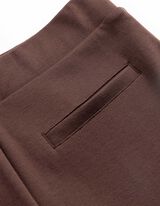 Legging - Uitlopende pasvorm - Donkerbruin