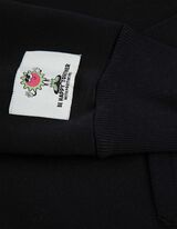 Propínací mikina - Zadní potisk - cerná