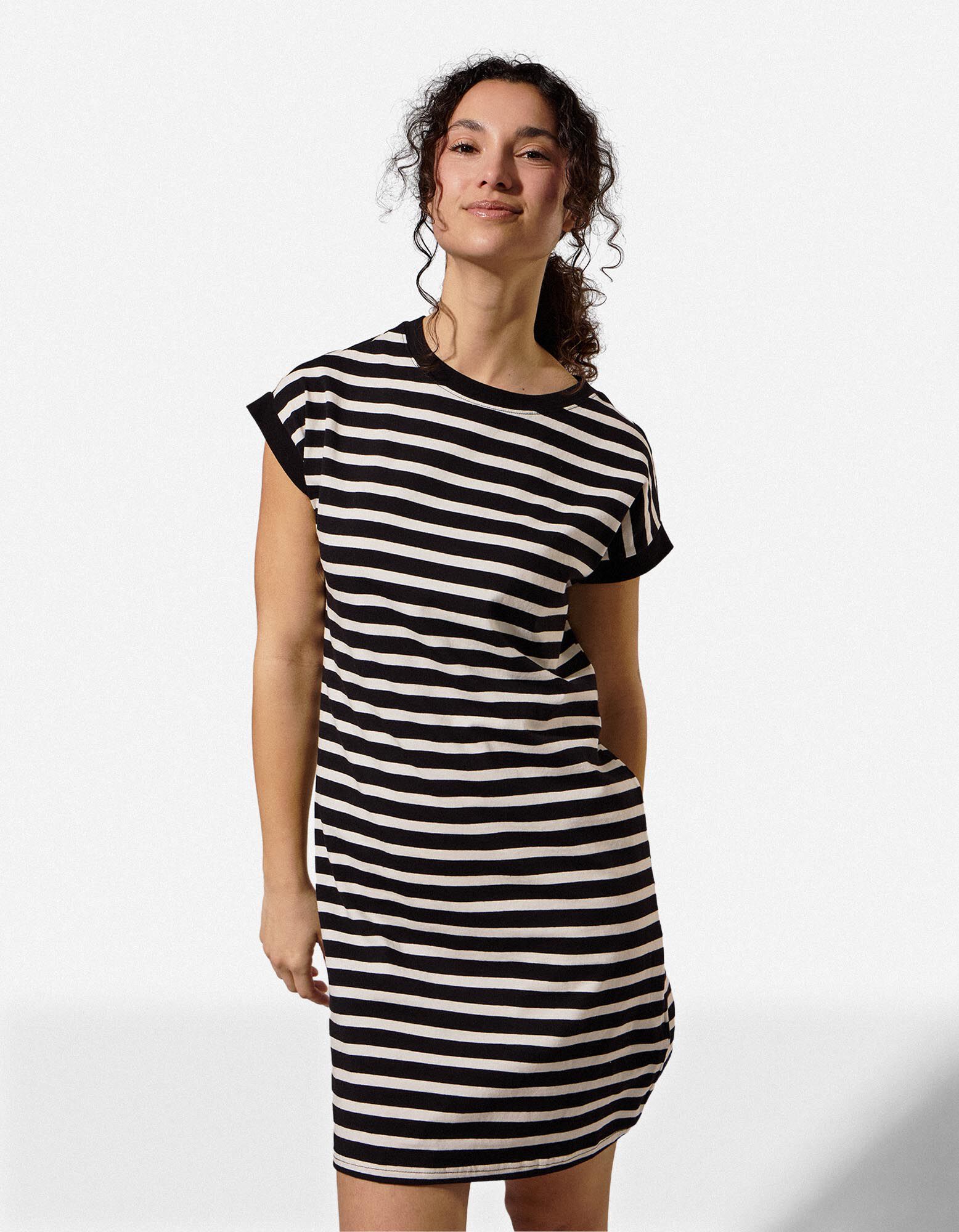 Jurk - Recht model - Zwart