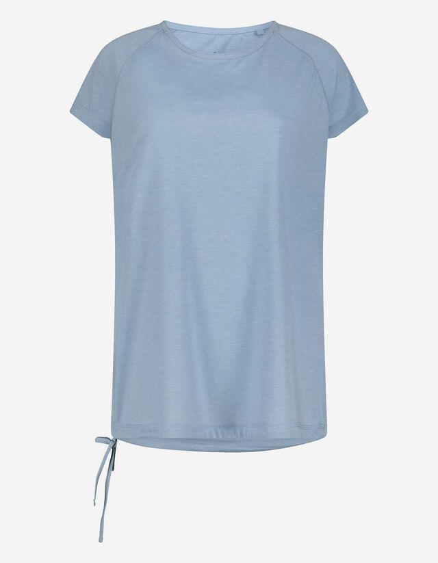Damen T-Shirt - Raffungen 