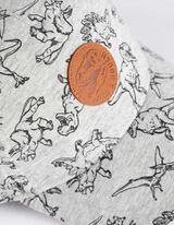 Baseball sapka - Elsz&oacute;rt nyomott minta - sz&uuml;rke