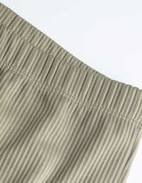 Pantaloni a zampa d'elefante - Coste sottili - verde scuro