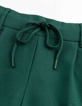 Pantalon - Unicolore - vert fonc&eacute;