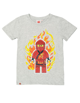 Jungen T-Shirt mit Wendepailletten