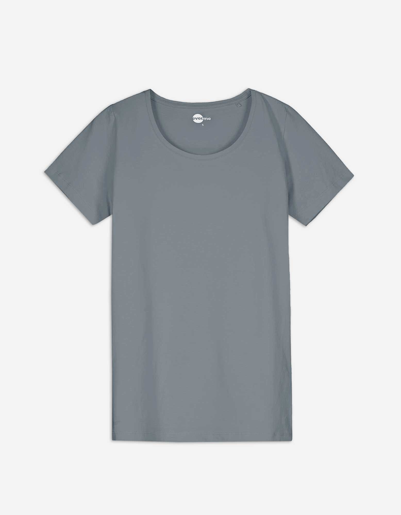 T Shirt Basic grau Takko Fashion